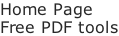 Home Page Free PDF tools